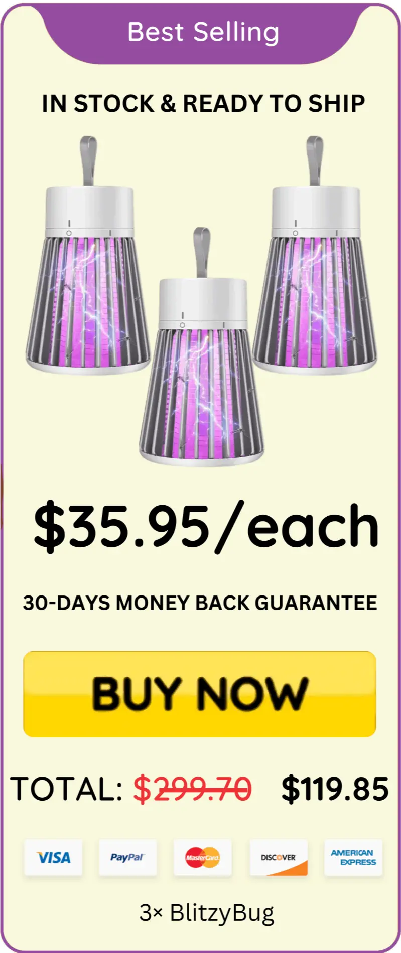 BlitzyBug offer best price 